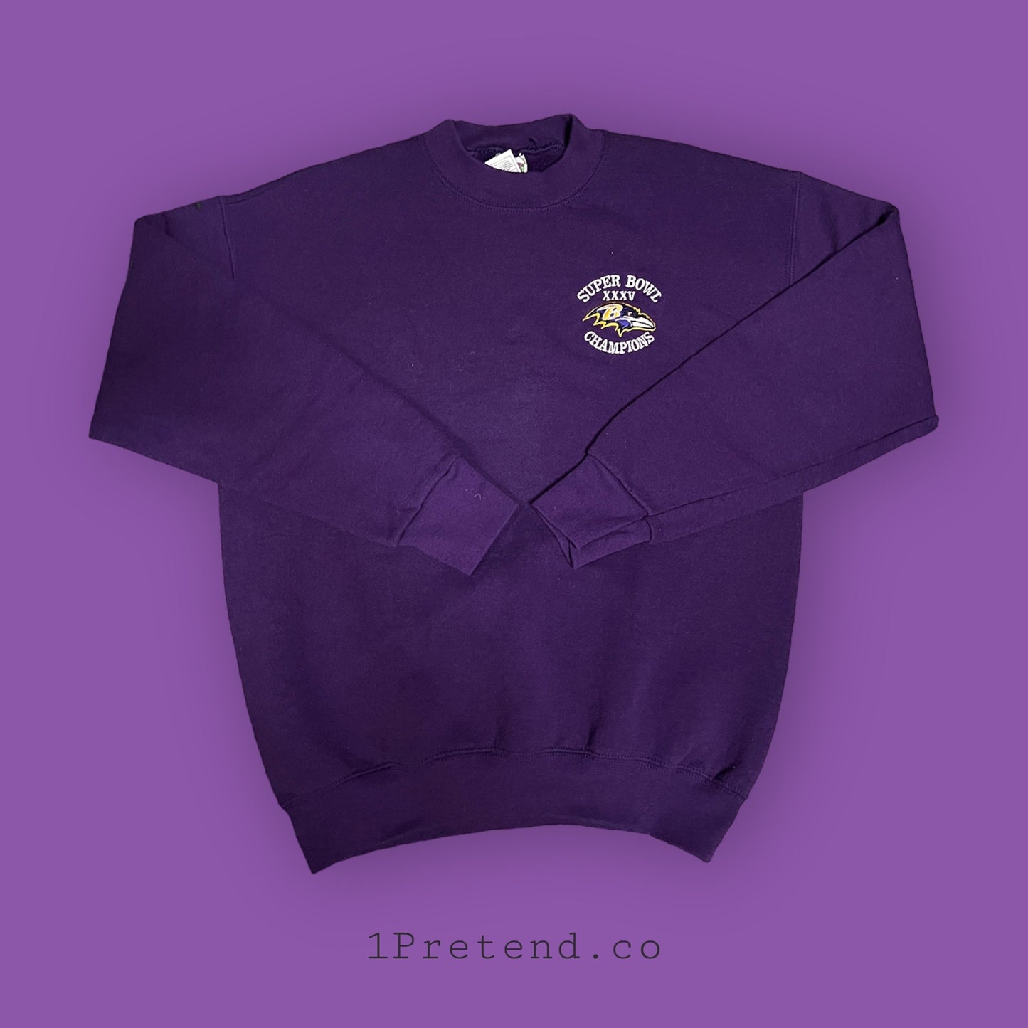 Ravens Super Bowl XXXV Sweatshirt