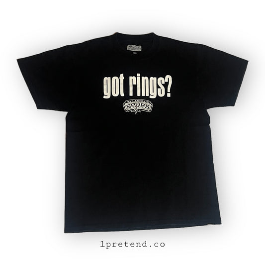 San Antonio Spurs "Got Rings" Short Sleeve T-shirt