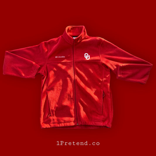 Oklahoma Full Zip Embroidered Fleece