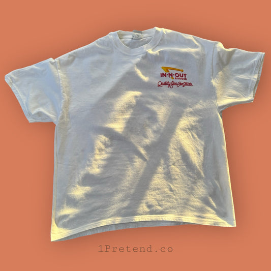 IN - N - OUT White T- Shirt